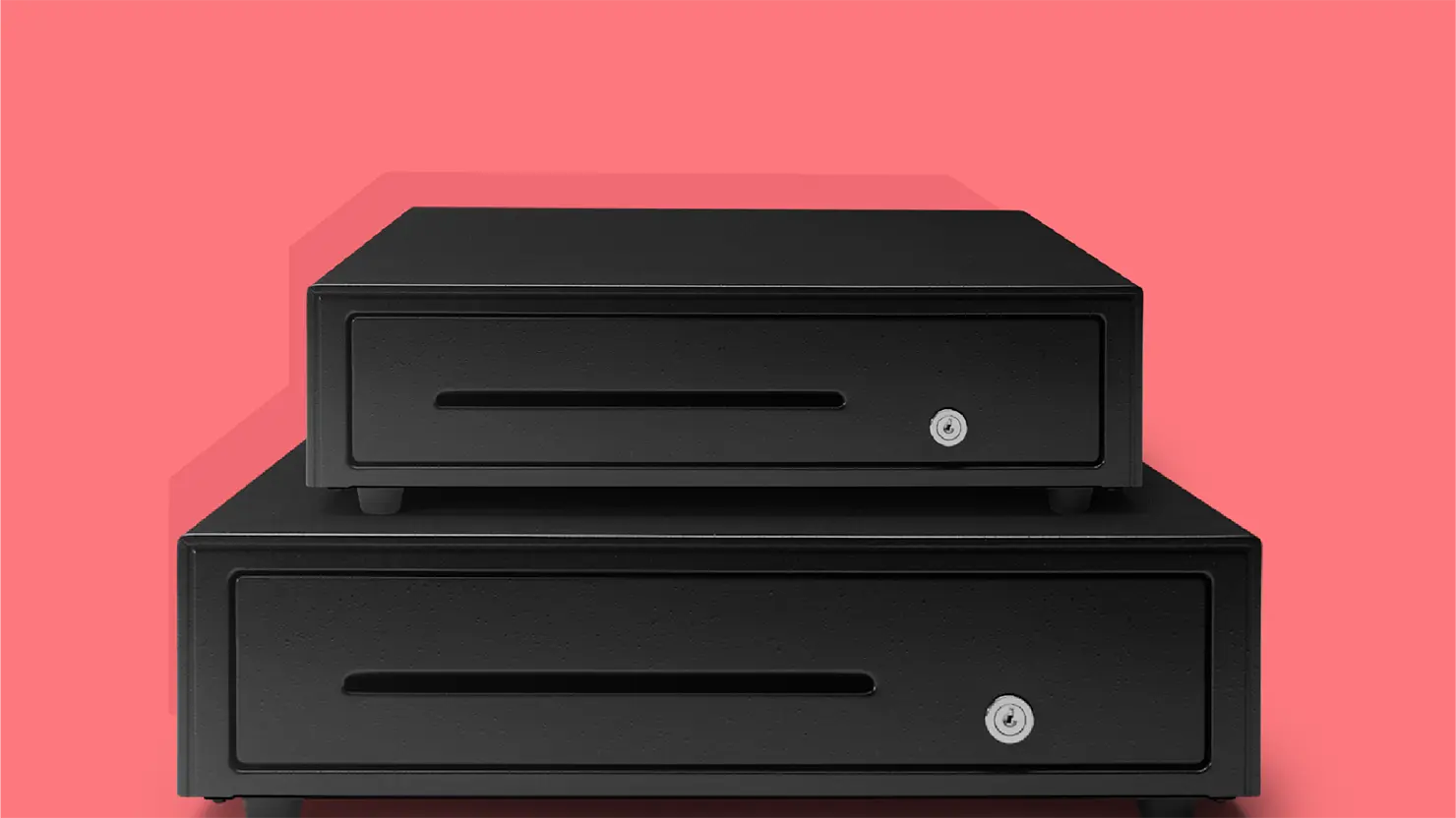 Cash drawers linked to 300code PoS