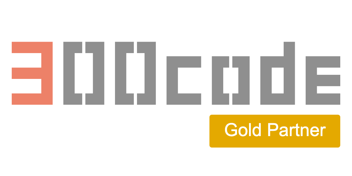 300code Gold Partner logo
